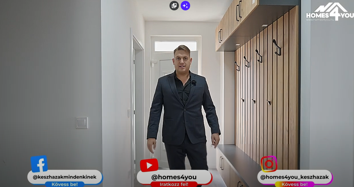 Videó betöltése: Rita típusházunk